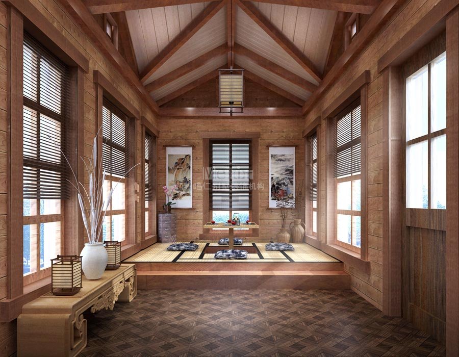 别墅休闲室效果图