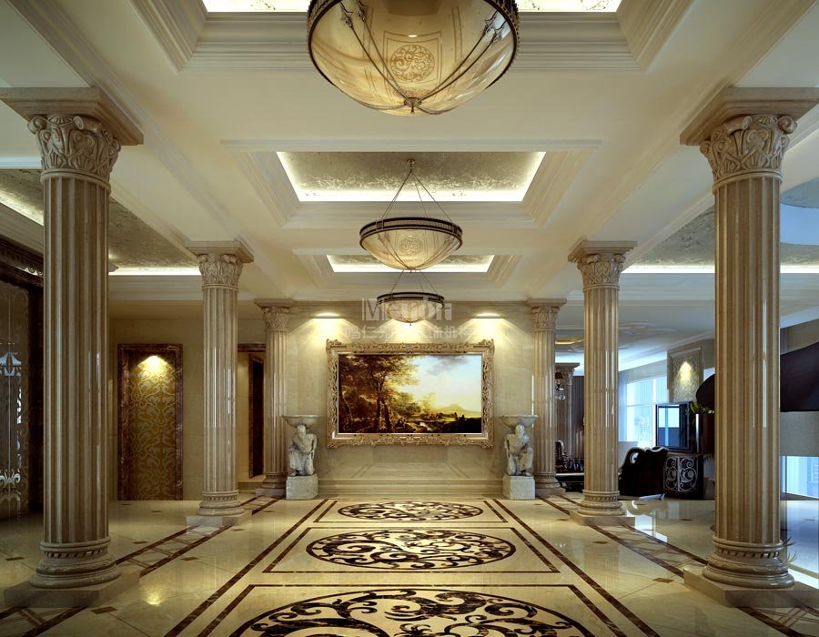 别墅门厅效果图